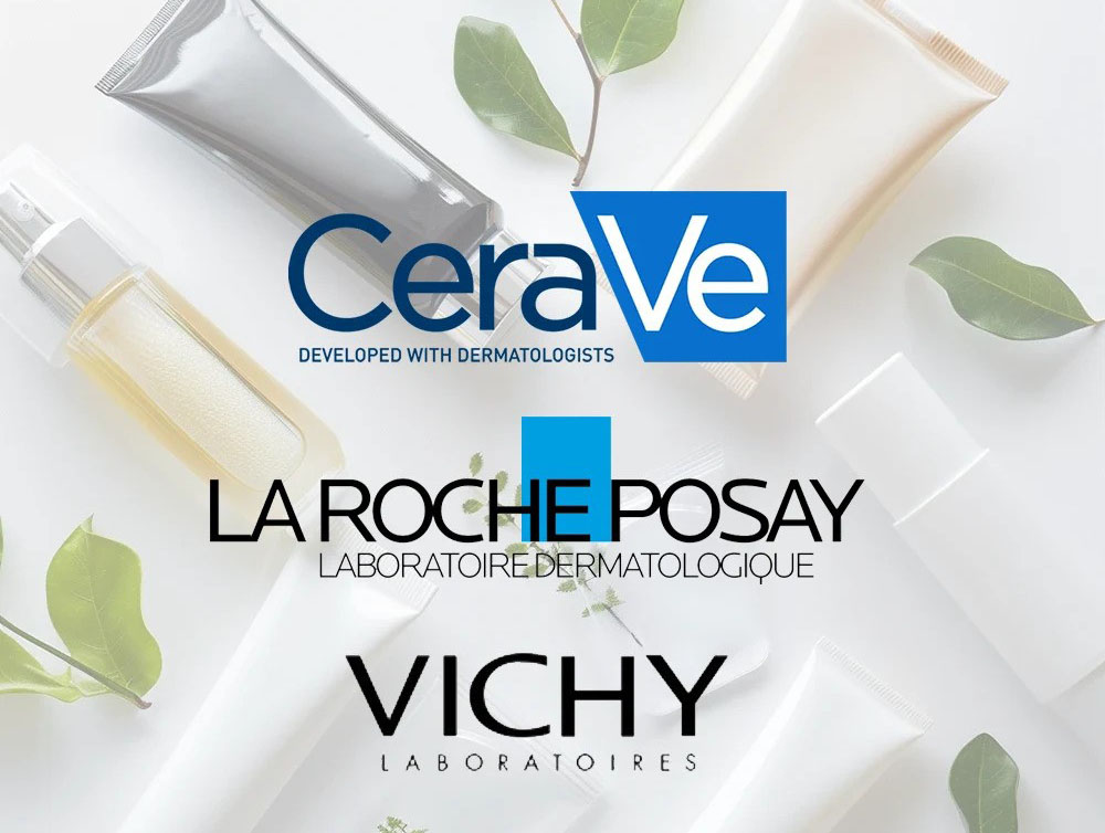 Akcija Cerave, Vichy, La Roche-Posay